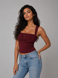 Trapezium Burgundy Top