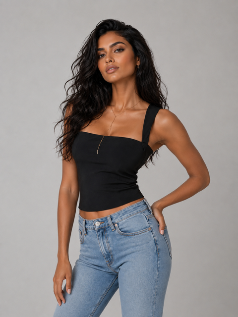 Trapezium Black Top