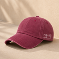 Please خلاص Burgundy Cap