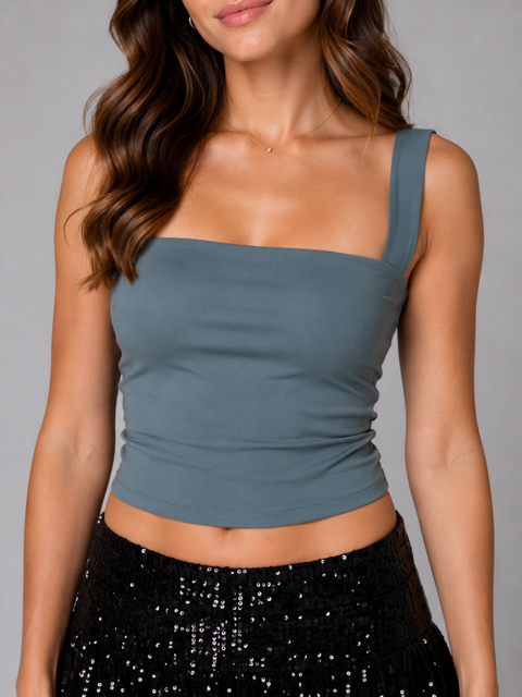 Trapezium Storm Blue Top