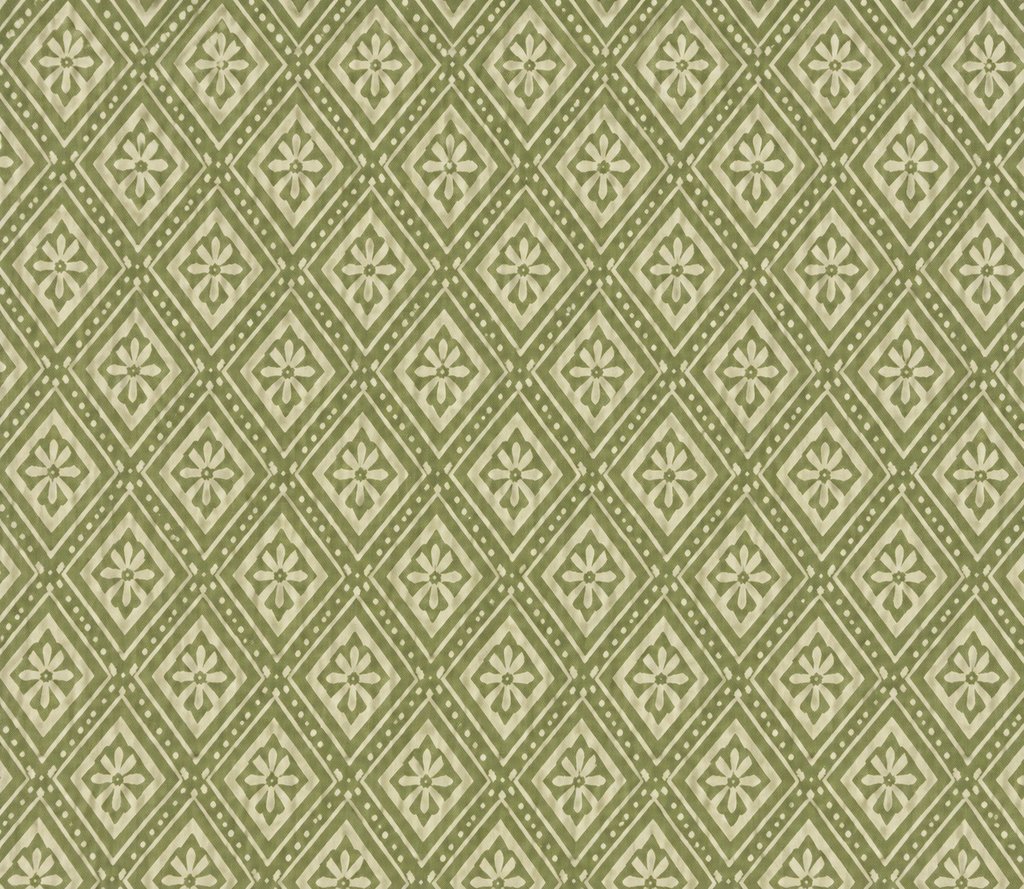Green Pattern Swimming Suit