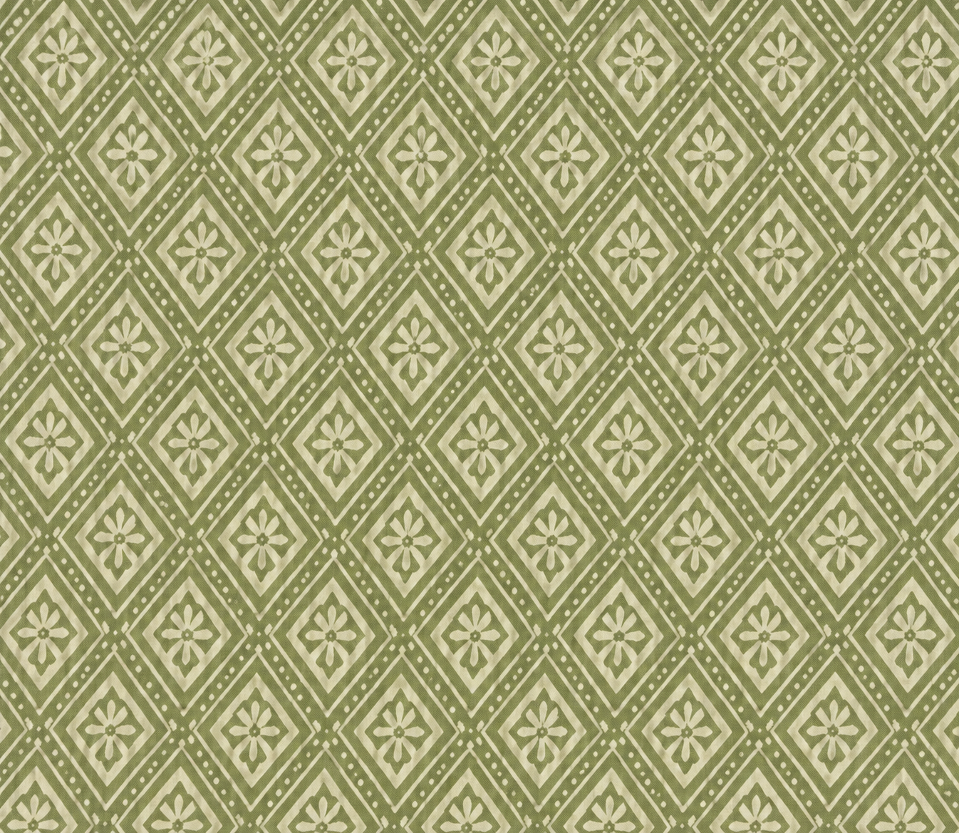 Green Pattern Swimming Suit