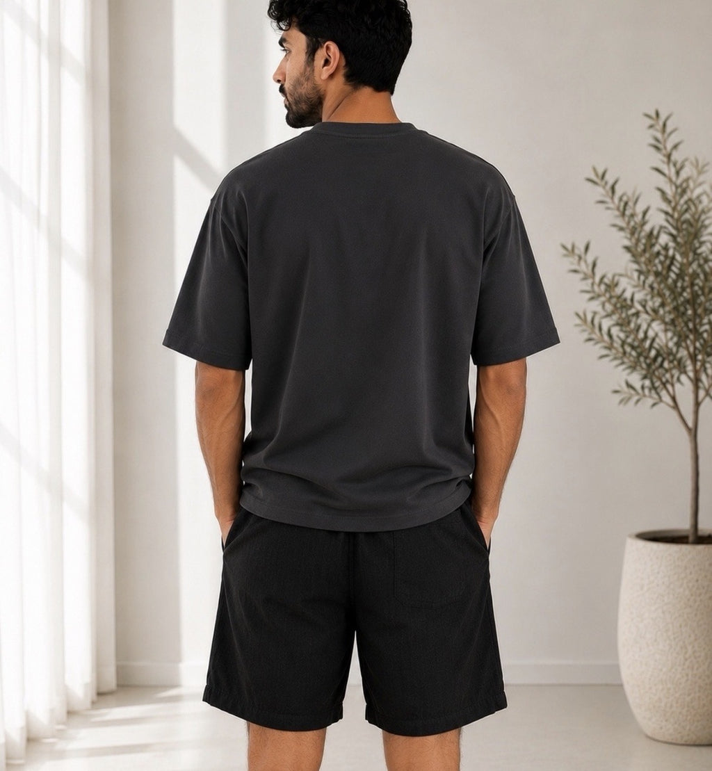 Grey Plain T-shirt