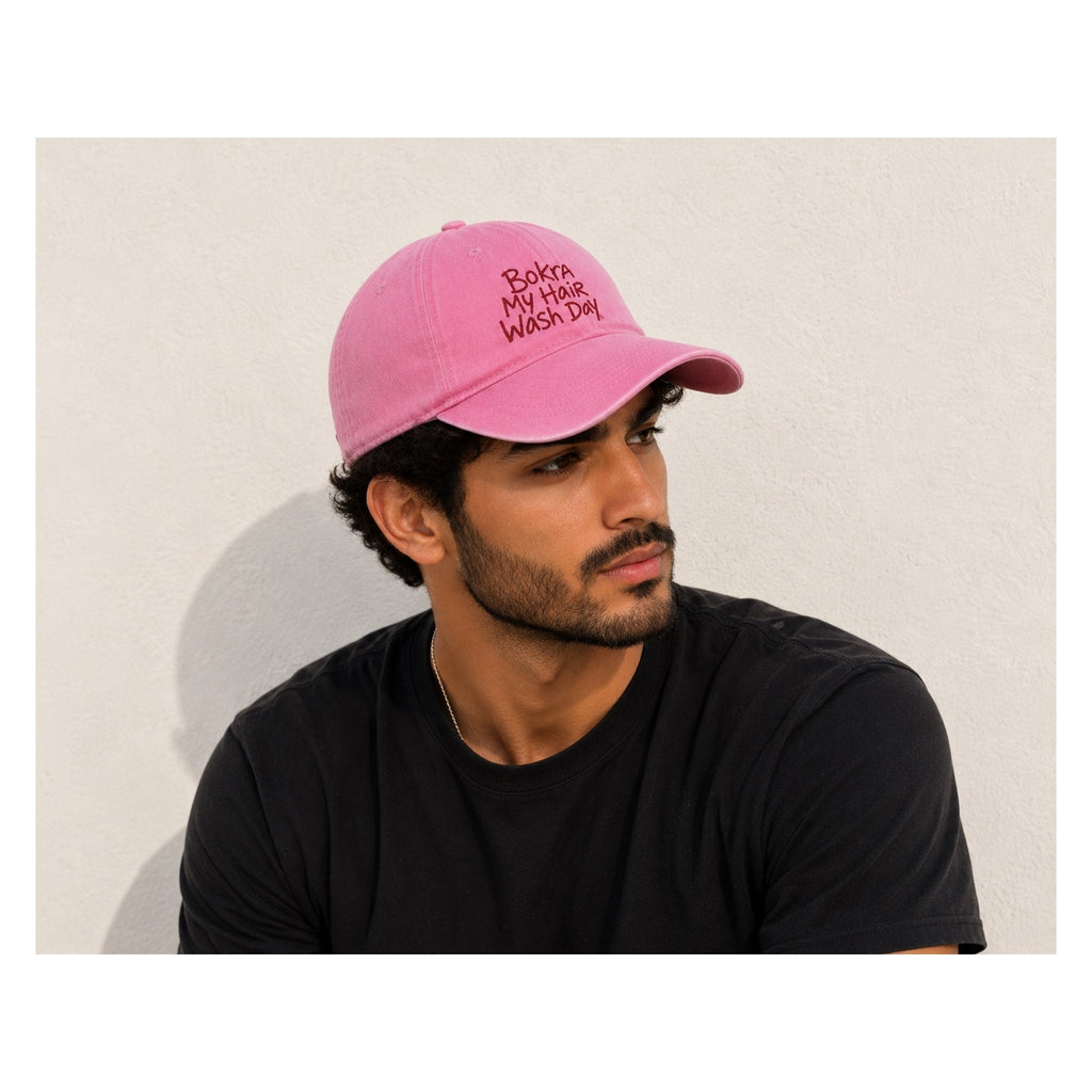 Bokra My Hair Wash Day Pink Cap