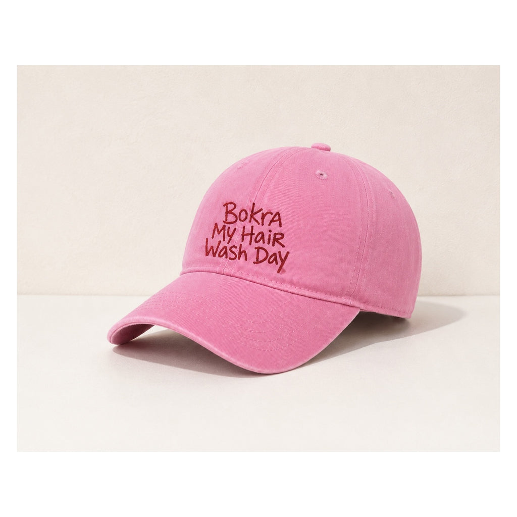 Bokra My Hair Wash Day Pink Cap